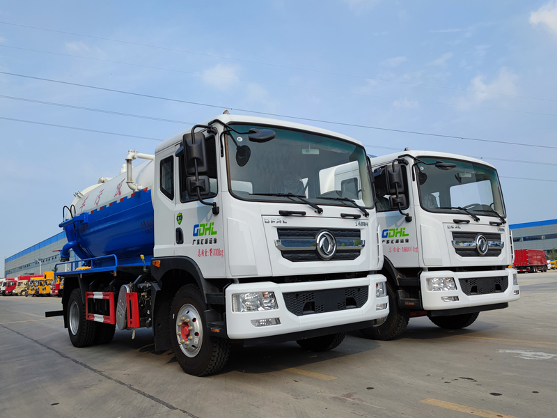 國(guó)六東風(fēng)D9系列10-12方吸污車
